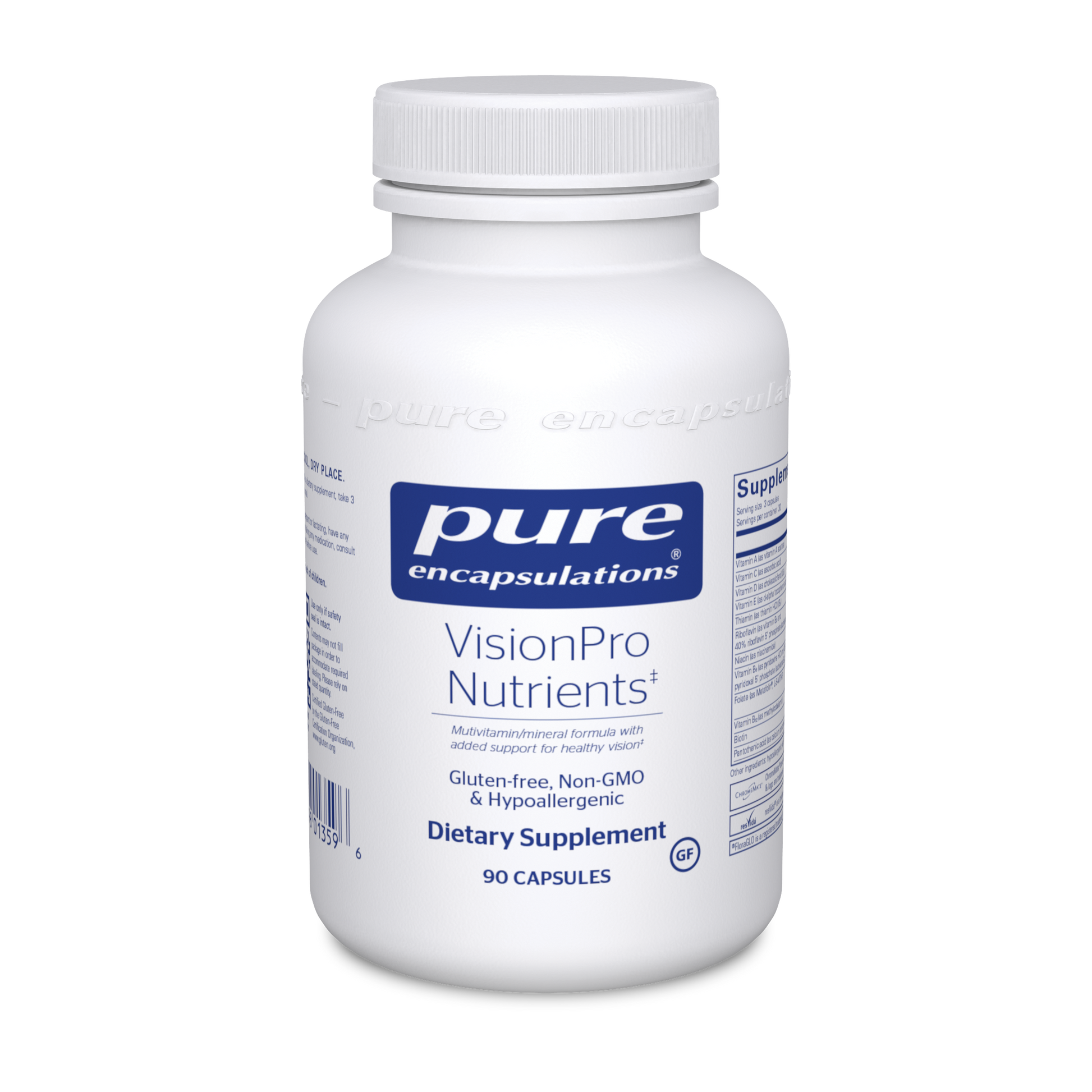Pure Encapsulations Vision Pro Nutrients 90 caps