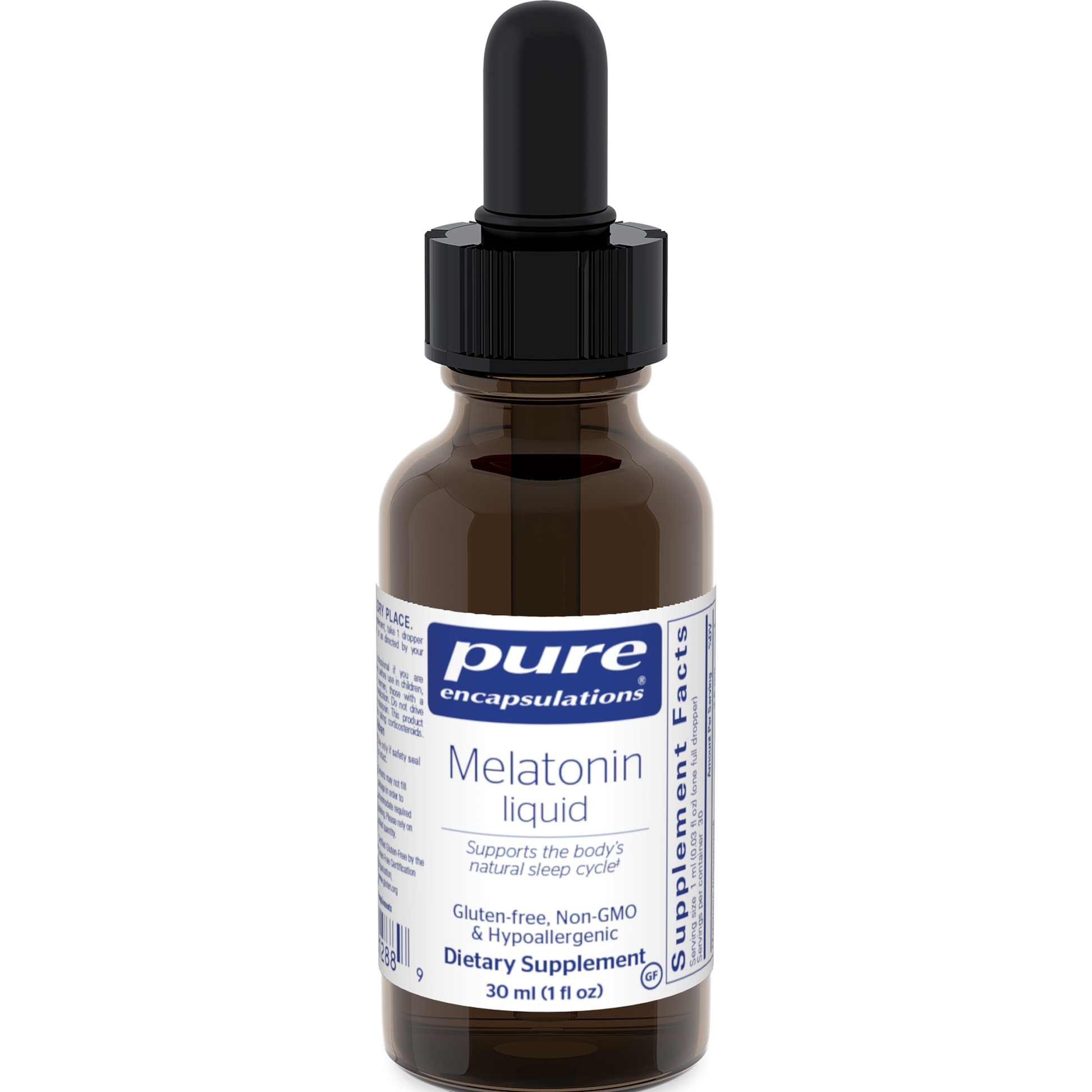 Pure Encapsulations Melatonin Liquid 1 fl oz