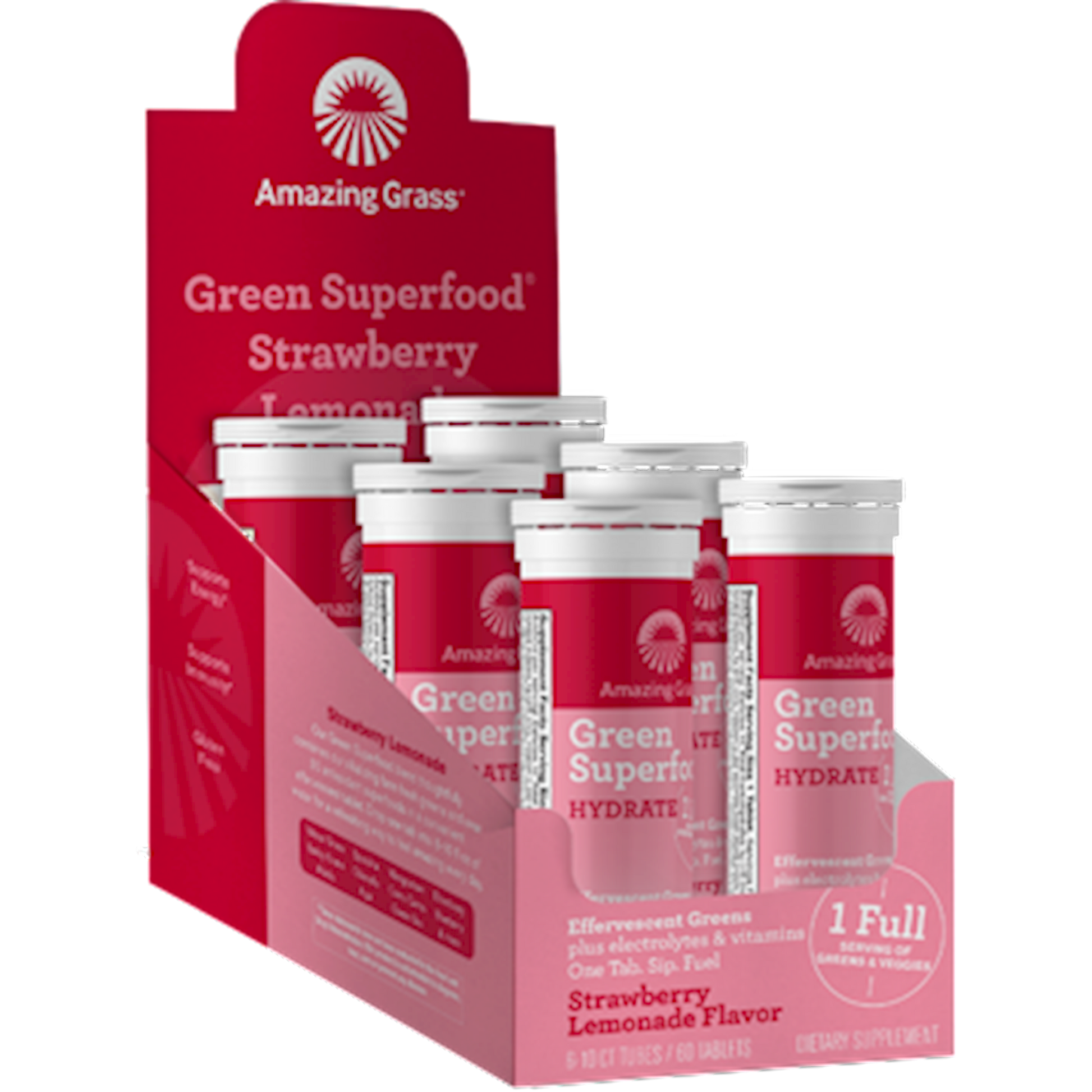 Amazing Grass Hydration Strawberry Lemon 60 tabs