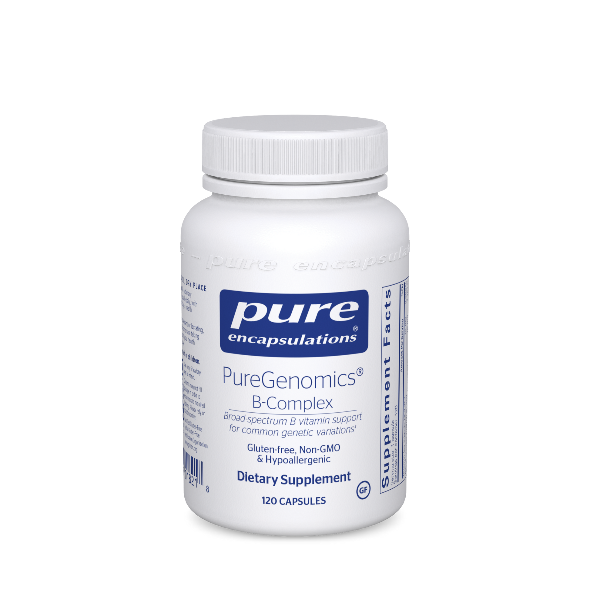 Pure Encapsulations PureGenomics B-Complex 120 caps