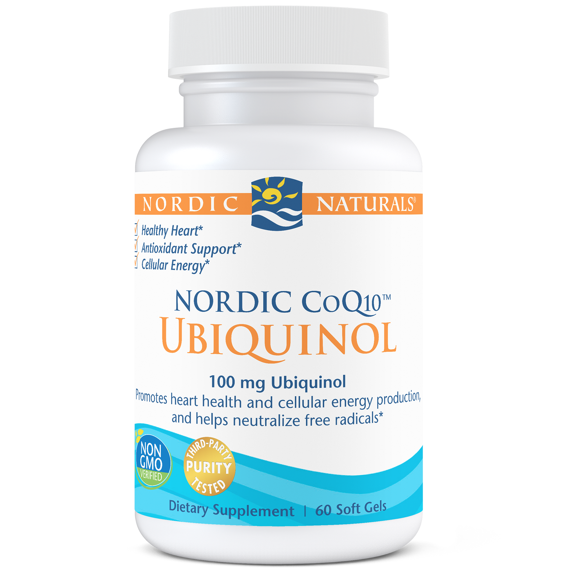 Nordic Naturals Nordic CoQ10  Ubiquinol 60 softgels