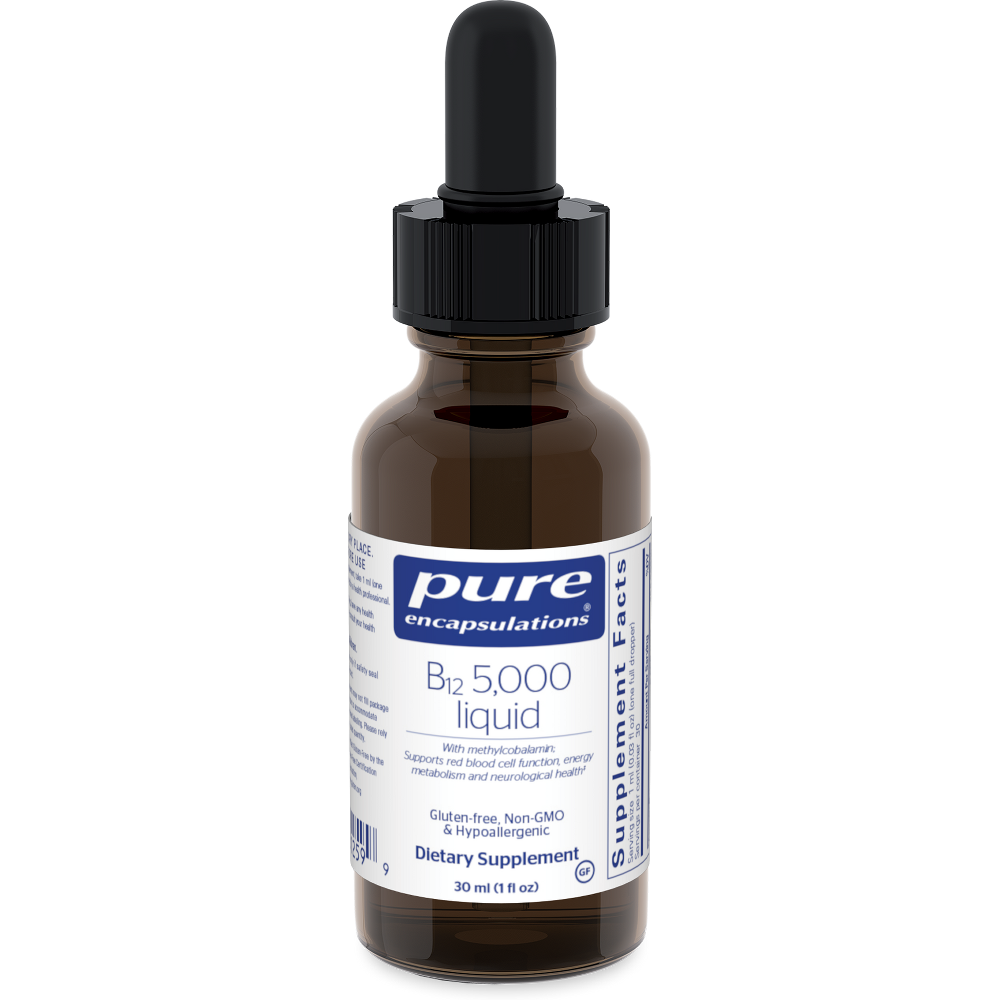 Pure Encapsulations B12 5000 Liquid 30 ml