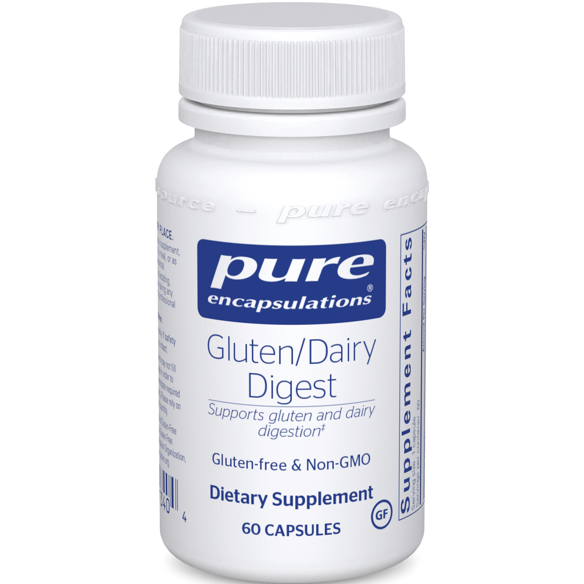 Pure Encapsulations Gluten/Dairy Digest