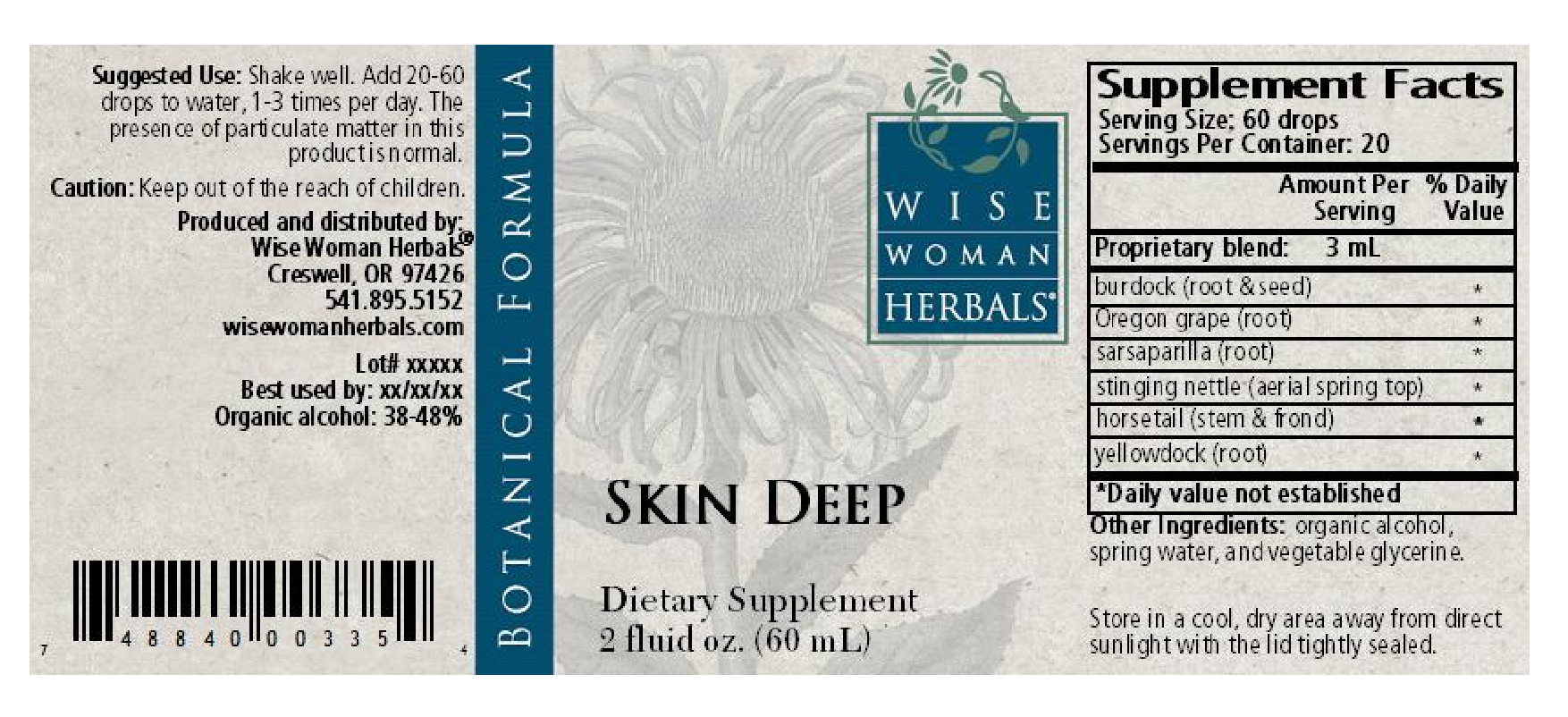 Wise Woman Herbals Skin Deep