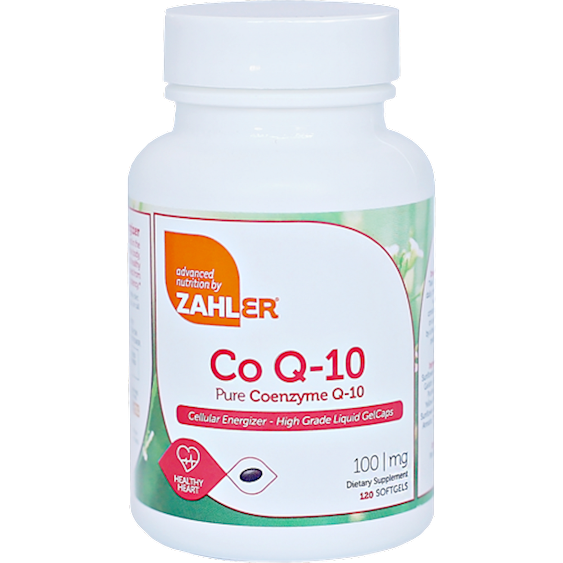 Advanced Nutrition by Zahler Co Q-10 120 softgels
