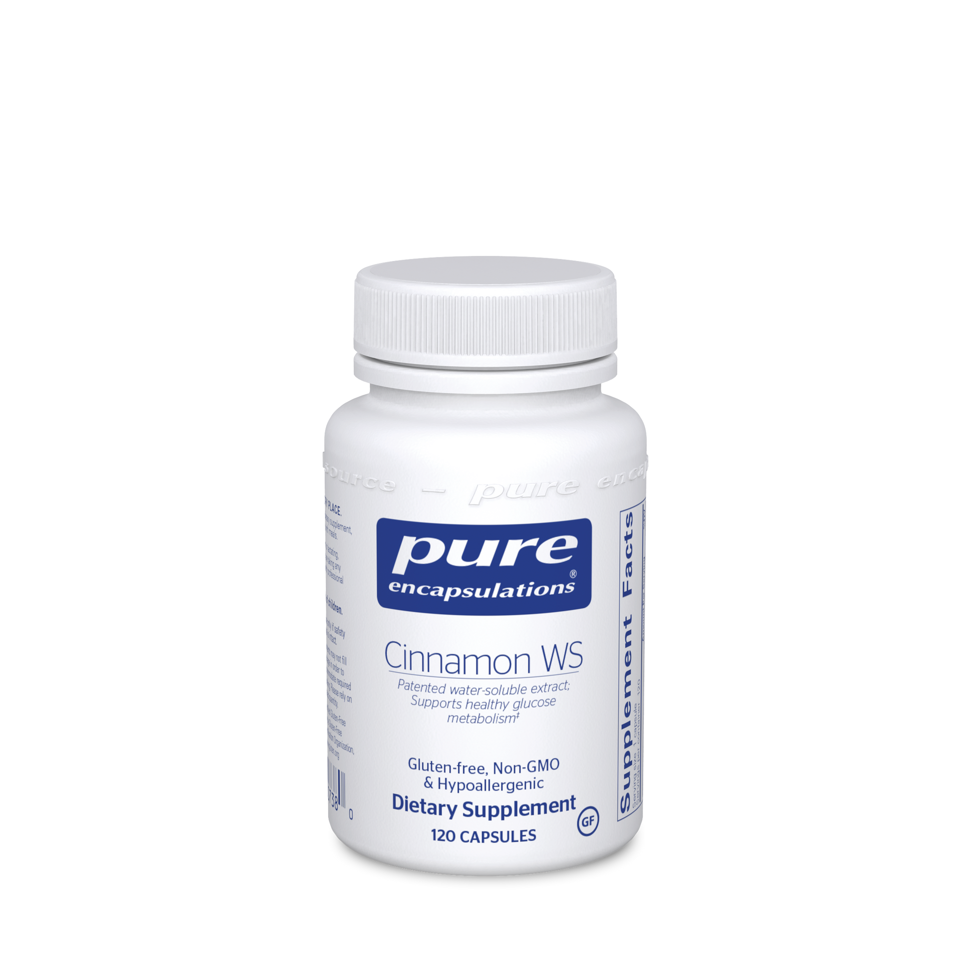 Pure Encapsulations Cinnamon WS 120 vcaps