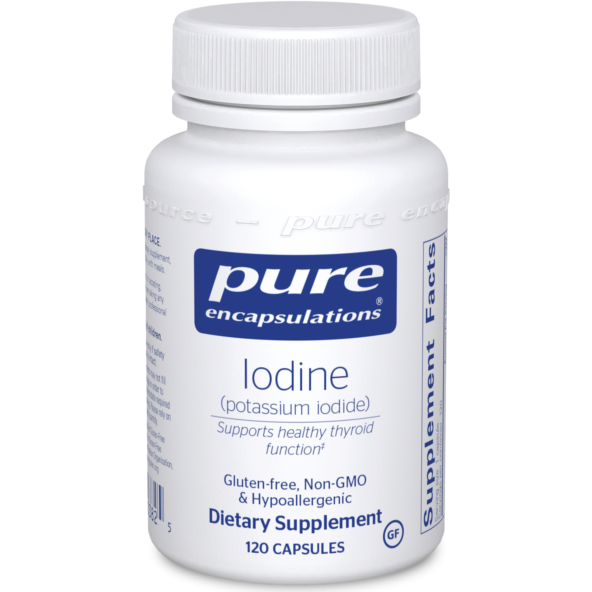Pure Encapsulations Iodine (potassium iodide) 120 caps